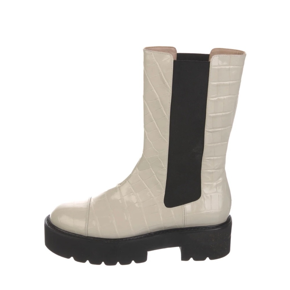 STUART WEITZMAN Presley Ultralift Bootie Size 7.5 white